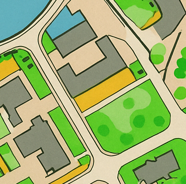 Sprint Orienteering Map